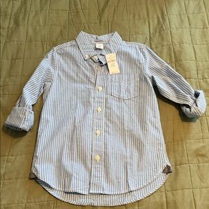 Baby gap Blue Striped Kids Shirt NWT